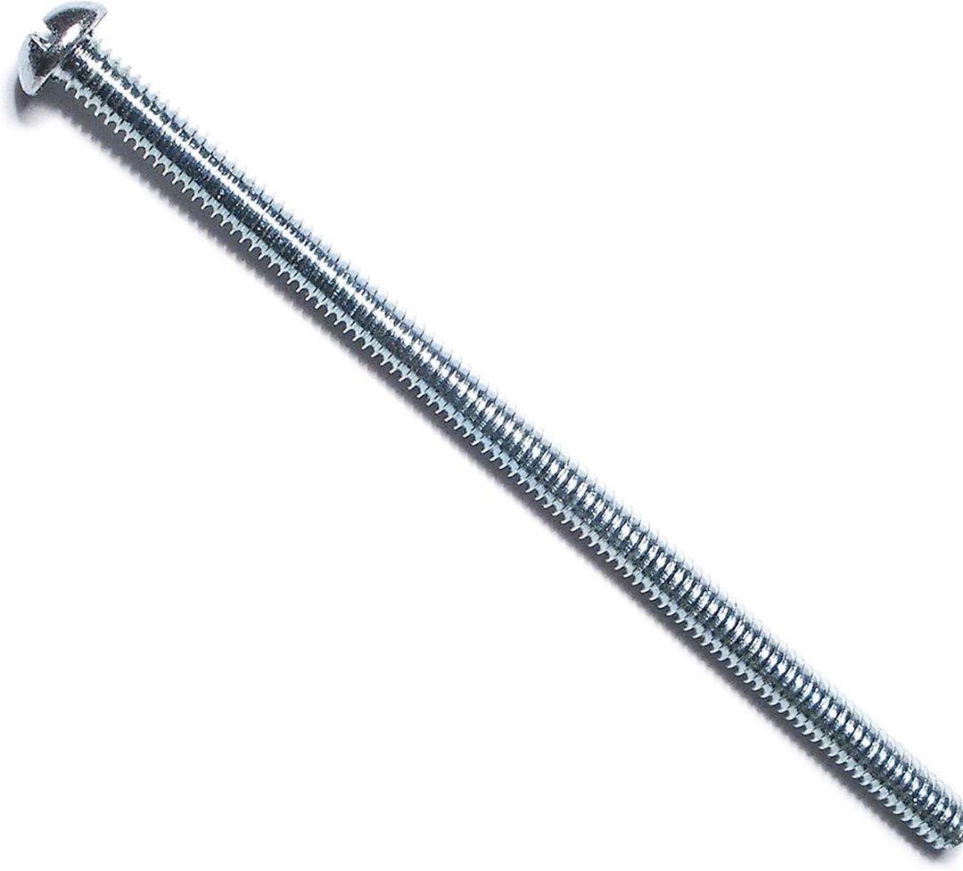 014973236977 Combo Round Machine Screws, 1/4-20 x 5, Piece-100, zinc