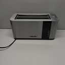 Mueller UltraToast Full Stainless Steel Toaster 4 Slice, Long Extra-Wide Slots for Bagels and Waffles, 6 Browning Levels, LED Display, Cancel/Defrost/Reheat Functions & Removable Tray, Kitchen Gadgets