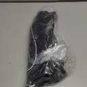 Barkworthies Dog Raincoat - Waterproof Winter Jacket with Velvet Inner, Reflective Strip, Black, XL