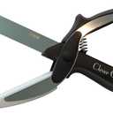 Clever Cutter 2-in-1 Knife & Cutting Board- The Original Quickly Chops Your Favorite Fruits, Vegetables, Meats, Cheeses & More in Second, Replace your Kitchen Knives and Cutting Boards
