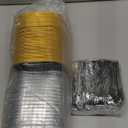 60 pack Mini Cake Pans with Lids Foil Pans Square Aluminum Pans with Lids Cupcake Liners for Birthday Wedding Party Gift (Black Gold, 10 oz)