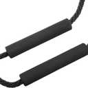 Haidong Cooler Replacement Handles Strap Marine Grade Polyester Cooler Handles Black Rope Handles with Replaceable Sponge Sleeve 2PCS