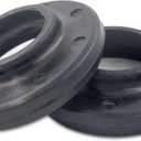 Coil Spring Insulators, Coil Spring Isolators Compatible with 1984-2001 Cherokee XJ, 93-98 Grand Cherokee ZJ, 97-06 Wrangler TJ, 86-92 Comanche MJ, 84-90 Wagoneer (Stock Height)