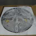 LEONTYNE 12 Inch Mini Chandelier LED Crystal Ceiling Light 2 Layers Flush Mount Ceiling Light Modern Chandeliers Lighting for Bedroom Hallway Staircase Kitchen Bathroom (6000K Cool White)