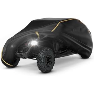 KEMIMOTO X3 MAX Cover 4 Seater, Waterproof Oxford Cloth Long Lasting Keep Clean Cab Enclosure UTV Cover, 177"73"63" Large, Compatible with Can-Am Maverick X3 MAX 2017-2025
