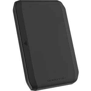 Ghostek EXEC6 Magnetic Wallet Card Holder - Compatible with MagSafe, Case Accessory Attachment (Black)