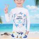 BliBliTaTa Boys Swim Trunks Quick Dry with Stretch Compression Liner, Beach Shorts for Toddler, Swimwear 2T 3T 4T 5 6 7 8 10 12 14 16 Years Submarine-8Y