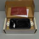 9x5 Enameled Cast Iron Loaf Pan with Lid - 2 in 1 Bread Pan for Baking Homemade Sourdough (Cream White)