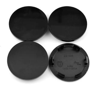 67.4mm 2.65in Wheel Center Caps for 1995-2005 Blazer S10 2005-2012 Corvette C6 Wheel Center Hubcaps, 4 Pack, Black Center Cover Replacement for Rim