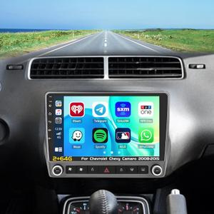 5G WiFi Radio for Chevrolet Chevy Camaro 2008-2015 Android 13 Car Stereo Wireless Carplay, Roinvou 9 inch Touch Screen for Camaro, Bluetooth, GPS Navi, SWC, 28UI, DSP
