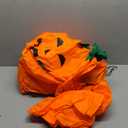 Joiedomi 7 FT Long Halloween Inflatables Pumpkin Outdoor Decorations, 7 Pumpkins Outside Decoration with Witch's Cat with Build-in LEDs Blow Up Inflatables for Party Yard Lawn Garden Decor