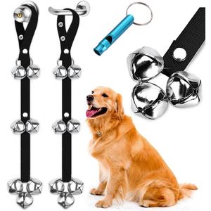 BLUETREE 2 Pack Dog Doorbells Premium Quality Training Potty Great Dog Bells Adjustable Door Bell Dog Bells for Potty Training Your Puppy The Easy Way - 7 Extra Large Loud 1.4 DoorBells