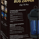 Electric Bug Zapper Fly Traps Mosquito Killer Bug Zapper Outdoor, Mosquito Zapper with LED Light