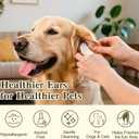 3 x Texsens Pet Ear Cleaner Finger Wipes for Dogs & Cats