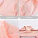 Adorel Teen Girls Underwear Cotton Panties Briefs Solid Color Pack of 8 (M)