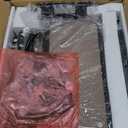 Huuger Nightstand with Charging Station, Fabric Drawers, End Table with Open Shelf, Bedside Table with USB Ports and Outlets, Night Stand for Bedroom, Oak