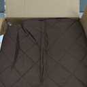 KinCam 100% Waterproof Recliner Chair Cover, Reclining Couch Covers for Pets, Dogs, Recliner Couch Slipcover Furniture Protector with Elastic Straps for Kids(28", Chocolate)