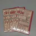 Pack of 3 12th Birthday Card - Back in 2012 / 1993 In This Year Card, Greeting Card for Boys and Girls, Birthday Cards for Girls, Birthday Cards for Boys, 12th Anniversary Card, 5x7