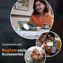 Temdan Magnetic for Samsung Galaxy S25 Ultra Case, [Innovate Stand][Military Grade Drop Protection][Non Slip][Translucent Matte] Shockproof Phone Case for Galaxy S25 Ultra 6.9" 2025 -DarkGreen