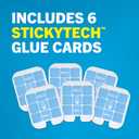 Safer Home SH506 Trap Refill Pack of Glue Cards for SH502 Indoor Fly Trap, Official Safer Home Refills with StickyTech Glue Card Technology, 6 Count (Pack of 1)