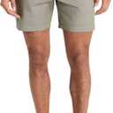 Club Monaco Men's Baxter Texture 6.75" Shorts (38 Regular, Olive)