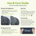 Posture Corrector for Women & Men, Breathable Full Back Brace Support for Hunchback, Adjustable Invisible Shoulder Straightener for Upper & Lower Back Pain Relief, Daily Wear for Office & Home, Medium