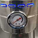 CASABREWS CM5418 Espresso Machine 20 Bar, Compact Espresso Maker with Steam Milk Frother, Stainless Steel Coffee Machine with 34oz Removable Water Tank for Cappuccino, Gift for Women or Men, Silver