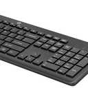 HP Wireless Keyboard and Mouse Combo - Full Size Membrane Chiclet Style Keyboard, 3-Zone Layout, 2.4GHz Wireless Connection, Compatible with PC, Mac