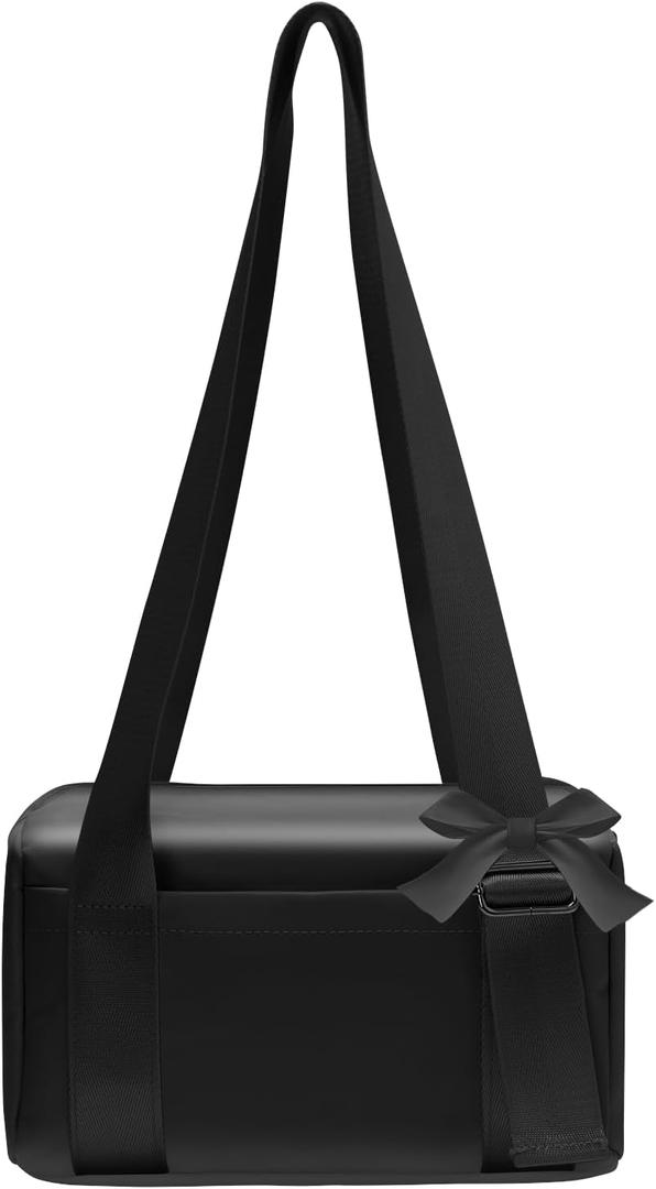 Mini Gym Bag for Women Small Gym Tote Bag Waterproof Sports Duffel Bags Dance Yoga Workout Bag 2025 (Black)