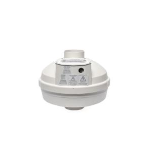 Festa AMG Prowler Radon Fan - Quiet and Energy Efficient 221 CFM Radon Mitigation System Inline Fan - 3" Electric Inline - Made with Glass Reinforced Poly-Resin White