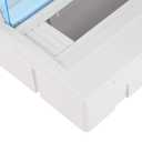Acouto 1pc Plastic Distribution Box for 9-12 Ways Circuit Breaker Indoor On The Wall Circuit Breaker Box Commercial Circuit Breaker Box