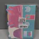 HOMEZZO 12 Pcs Cat House Themed Party Favor Boxes with Tags and Twine, Cute Gradient Design for Kids' Birthdays and Baby Showers