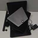 Red Light Therapy for Face Body, 2-in-1 Red Light Panel Device with Belt, 660nm & 850nm Near Infrared Light Therapy Lamp with Remote Control, 5 Adjustable Brightness & Timer, Gift for Women Men (Black)