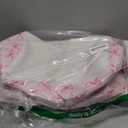 3 Pcs Pink Bow Storage Basket, Coquette Girls Rectangle Storage Bins Box with Handles, Bows and Chery Shelf Basket Ideal for Room Nursery Decor, Books, Organizing Clothes, Toys