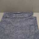 Pack of 2 Couch Throw Pillow Covers 18x18 Inch Soft Dark Grey Blue Chenille Pillow Covers for Sofa Living Room Solid Dyed Pillow Cases