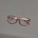 GUDVUE Oversized Blue Light Glasses, Computer Reading/Gaming/Phones Glasses, Anti Glare/UV400/Eye Strain, Large Square Frame