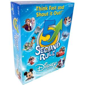 5 Second Rule Disney Edition  Fun Family Game About Your Favorite Disney Characters  Ages 6+