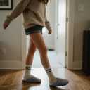 Sweechee Women's Cork Footbed Clogs with Soft Fur Lining, Comfortable Shearling Slippers Women's for Winter (8-9)