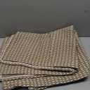 OJIA Washable Rugs 3x5 Front Door Mats Entryway Rugs Indoor Outdoor Rug Cotton Hand-Woven Tan Kitchen Rug Farmhouse Throw Carpet Door Mats for Bedroom Bathroom Porch Entrance