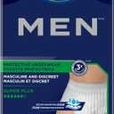 TENA Men Super Plus Protective Underwear, Incontinence, Disposable, Heavy Absorbency, Large/X-Large, 14 Ct