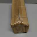 Industrial Gold Pipe Clothing Rack, Wall Ceiling Mounted Clothes Garment Rack 40'', Iron Golden Pipe Clothes Hanging Bar, Heavy Duty Metal Rod for Retail Display Closet Storage (37 inches)