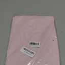 NLMUVW Round Fitted Vinyl Tablecloth with Elastic Edge 100% Waterproof Oil Proof PVC Table Cloth Wipe Clean Table Cover for Indoor and Outdoor, Light Pink, 40"- 44"