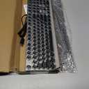 AULA F2088 Typewriter Style Mechanical Gaming Keyboard Wired,Blue Switches,Rainbow LED Backlit,Removable Wrist Rest,Media Control Knob,Retro Punk Round Keycaps,USB Wired Computer Keyboard