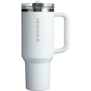 STANLEY Quencher ProTour Flip Straw Tumbler with Leakproof Lid 40 oz | Built-In Straw and Handle | Cup Holder Compatible for Travel | Insulated Stainless Steel Cup | BPA-Free | Frost