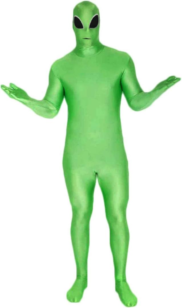 Morphsuit Costumes Big Selection Of Styles For Halloween Scary Costumes Various Sizes (Medium, Green)