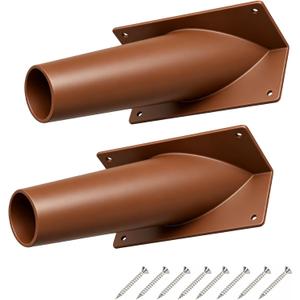 Bat Removal Cone, Bat One Way Door, Bat Exclusion Device, Bats Exclusion Tube for House Attic Control Removal (Right Angle, 2 Pcs)
