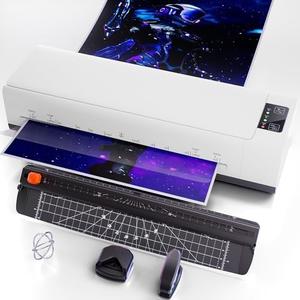 A3 Laminator Machine,Thermal Laminator Hot & Cold with Fast Warm Technology for Home,Office or School Supplies,Titanium White