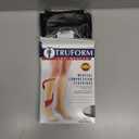 Truform 30-40 mmHg Compression Stockings for Men and Women, Knee High Length, Closed Toe, Black, 3X-Large