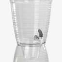 CreativeWare Bark Beverage Dispenser, 2.5 Gallon, Clear, (Pack of 1)
