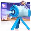 Kids Camera, Camera for Kids with Projector, Offers Projection, 48MP Photography, 1080p Video Recording, Kids Digital Camera Christmas Birthday Gifts for Boys Girls Age 3+ (Blue)